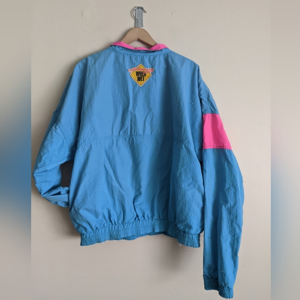 Vintage “Slippery When Wet” Windbreaker – Size XL - Picture 4 of 8